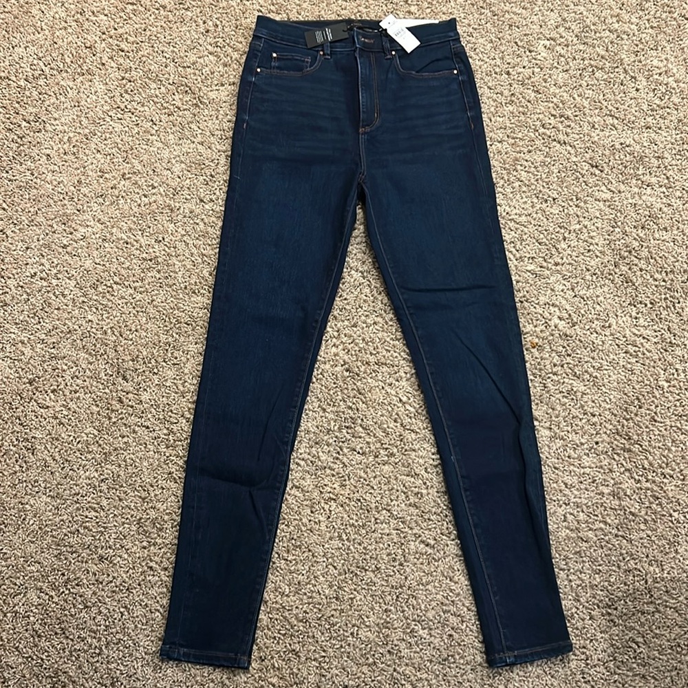Ann Taylor Skinny Dark Blue Jeans